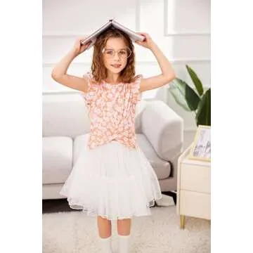 Arshiner Toddler Summer Outfit Set with Pockets for Kids