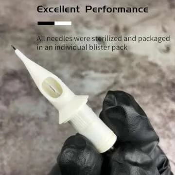 BIGWASP 1RL Tattoo Needle Cartridges - Precision & Quality