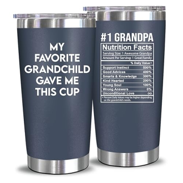 NewEleven Gifts For Grandpa - Grandpa Gifts From Granddaughter, Grandson - Birthday Present Ideas Fo...