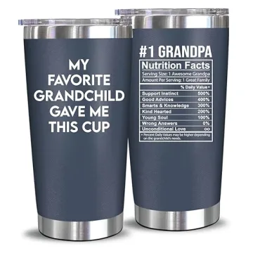 NewEleven Gifts For Grandpa - Grandpa Gifts From Granddaughter, Grandson - Birthday Present Ideas Fo...