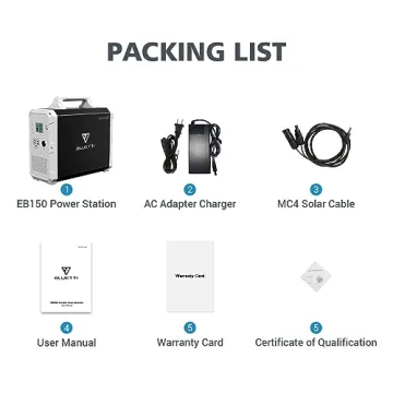 MAXOAK EB150 1500Wh Portable Power Station for Outdoors