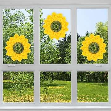 Buy Zeyune 10 Pcs Sunflower Centers for DIY Crafts