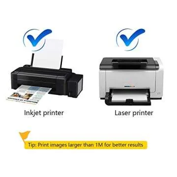 Translucent Waterproof Sticker Paper for Inkjet Printers