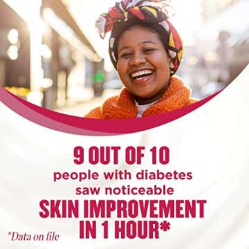 Gold Bond Diabetics' Dry Skin Relief Hand Cream, 2.4 oz., With Aloe to Moisturize & Soothe