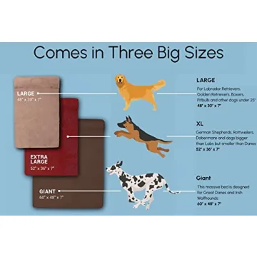 Big Barker Orthopedic Dog Bed for Large Dogs - 10-Year Warranty