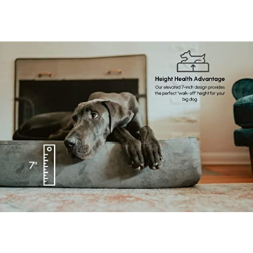 Big Barker Orthopedic Dog Bed for Large Dogs - 10-Year Warranty