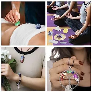 Crystals and Healing Stones,26 Pcs Healing Crystal Set for Meditation,7 Raw Chakra Stones Crystals Kit Pyramid Reiki Real Crystal Stones with Wooden Box,Gifts for Crystal Beginners