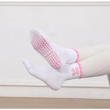 Puedizux Cute Grip Yoga Socks for Women Stylish and Functional