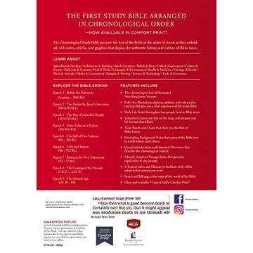 NKJV Chronological Study Bible - A Journey through God’s Word