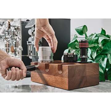 IKAPE 58MM Premium Espresso Tamper for Baristas