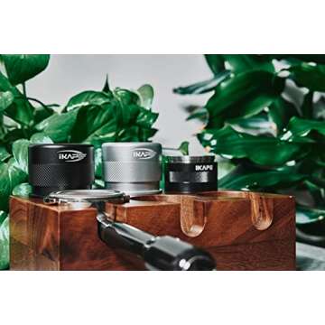 IKAPE 58MM Premium Espresso Tamper for Baristas