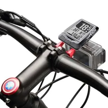 Panmout Out Front Combo Extended Mount for Wahoo Elemnt,Wahoo Elemnt Bolt, Wahoo Elemnt Mini, Bike Light Adapter