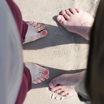 MAGIDOVE 24PCS Adjustable Toe Rings for Women Open Toe Ring Knot Toe Ring Summer Beach Foot Jewelry (gold & silver)