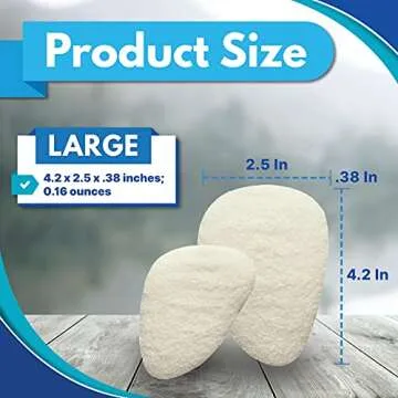 Hapad Metatarsal Pads Large 3/8" - Pack of 6 Pairs for Pain Relief