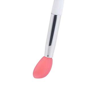 An-self Silicone Lip Brush Set with Covers - 10pcs