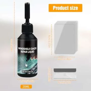 YAUNJI Universal Glass Crack Repair Kit for Cars