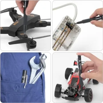 STREBITO Multi-Bit Screwdriver for Precision Tasks