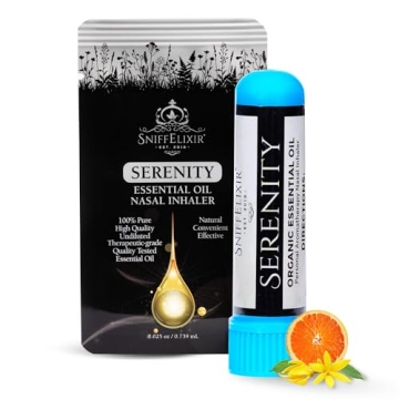 SniffElixir Serenity Nasal Inhaler - Aromatherapy Stress Relief Stick