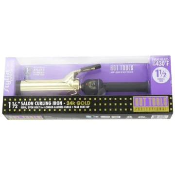 Hot Tools 24K Gold Curling Iron for Defined Curls