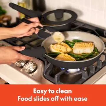 Bella 8 Piece Removable Handle Cookware Set - Nonstick & Versatile