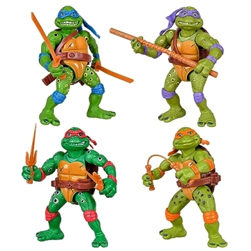 TMNT Classic Movie Star Soft Bundle - Nostalgic 90s Collectors Set