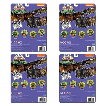 TMNT Classic Movie Star Soft Bundle 90s Nostalgic Collectors Set