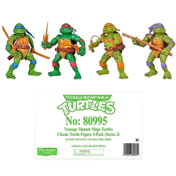 TMNT Classic Movie Star Soft Bundle 90s Nostalgic Collectors Set