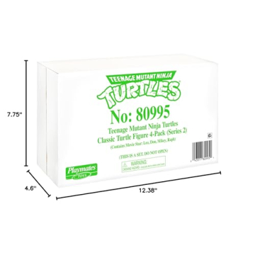 TMNT Classic Movie Star Soft Bundle 90s Nostalgic Collectors Set