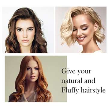 Boobeen Hair Root Clips Double Self-adhesive Voluminous Curling Rollers - Natural Hair DIY Styling Tools for Shaping Women Girls Bangs Hair Tail and Root of the Fluffy Curl Sense