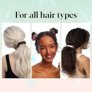 Kitsch Ultra Petite Satin Scrunchies - Chic Hair Accessory