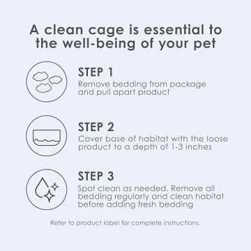 Kaytee Clean & Cozy White Paper Bedding, Made for Small Animals, 49.2 Liters