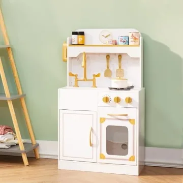 Teamson Kids Classic White Interactive Play Kitchen