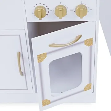 Teamson Kids Classic White Interactive Play Kitchen