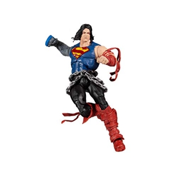 McFarlane Toys - DC Multiverse Dark Nights: Death Metal Superman 7" Action Figure with Build-A ‘Da...