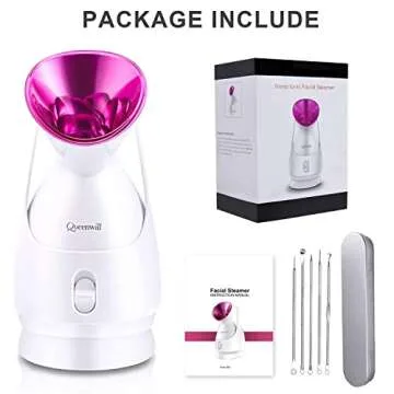 Nano Ionic Facial Steamer for Spa-quality Skin Care