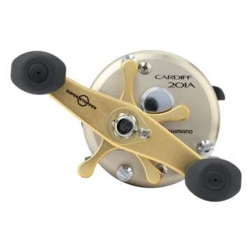 Shimano Cardiff 201A Left Handed Fishing Reel