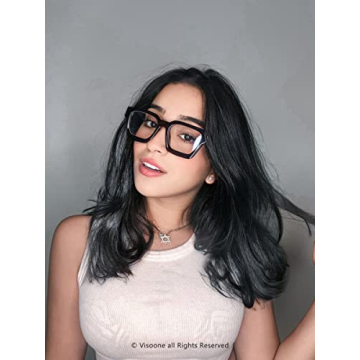 VISOONE Stylish Blue Light Blocking Glasses for Everyone