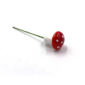 50 Piece Mini Mushroom Set for Garden and Craft Magic