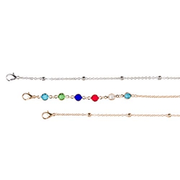 Sidelinx Glasses Chain 3 Pack - Stylish Eyewear Holder