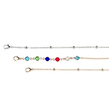 Sidelinx Glasses Chain 3 Pack - Stylish Eyewear Holder