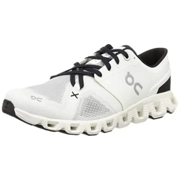 On Men's Cloud X 3 Sneakers - Ultimate Athletic Footwear in Ivory/Black