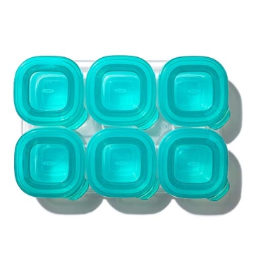 Versatile OXO Tot Silicone Baby Food Storage Containers