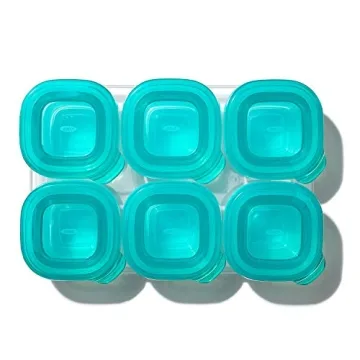 Versatile OXO Tot Silicone Baby Food Storage Containers