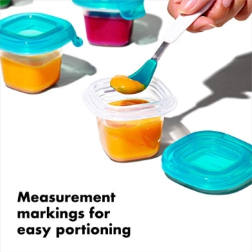 Versatile OXO Tot Silicone Baby Food Storage Containers