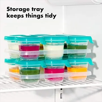 Versatile OXO Tot Silicone Baby Food Storage Containers