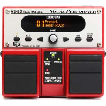Boss VE-20 Vocal Processor with Harmony and Looper