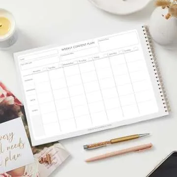 Social Media Planner by Perfect Planner Company for Entrepreneurs