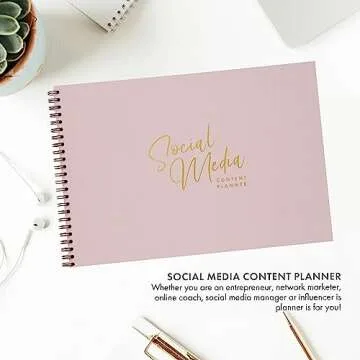 Social Media Planner by Perfect Planner Company for Entrepreneurs