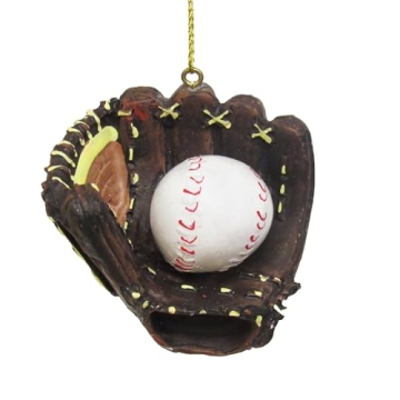 Kurt Alder Baseball and Mitt Ornament - Perfect Gift for Fans