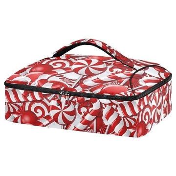 WIFIU Insulated Casserole Carrier with Dish Storage - Perfect for Potlucks and Parties!